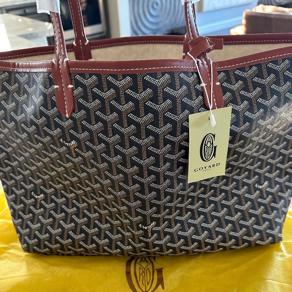 Coated CanvasGoyard Tote